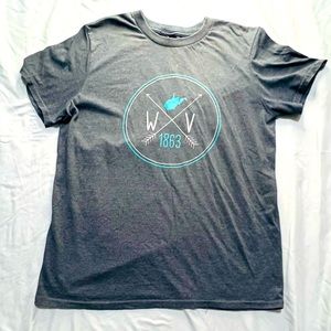 Grey West Virginia shirt